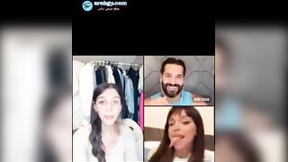 ابن عمي المتناك زانقني عالحيط عالسلم ووشه في وشي بيقولي بحبك وعنيه كلها نيك وبيح سكس مصري سس علي بزازي وبيقرب زوبره علي كسي بيحكه
